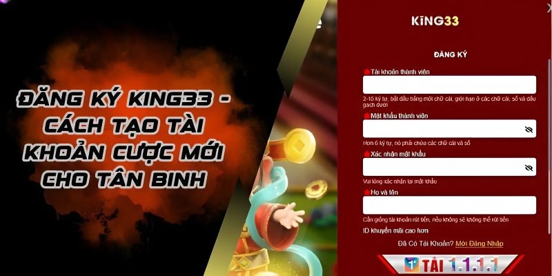 Đăng Ký KING33